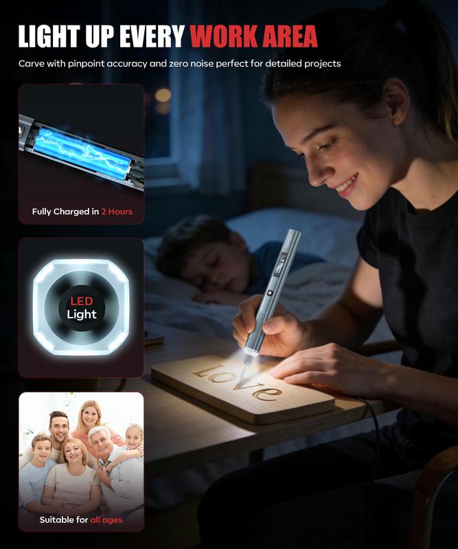 Cordless Precision Electric Engraving Pen