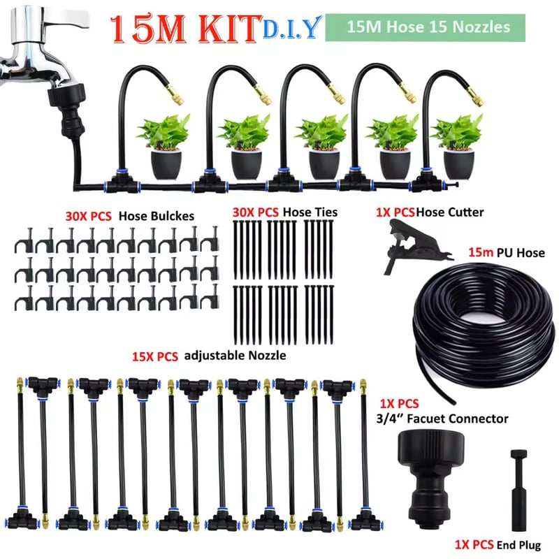 🔥2026 HOT SALE 49% OFF💗 360° Curved Garden Automatic Irrigation System