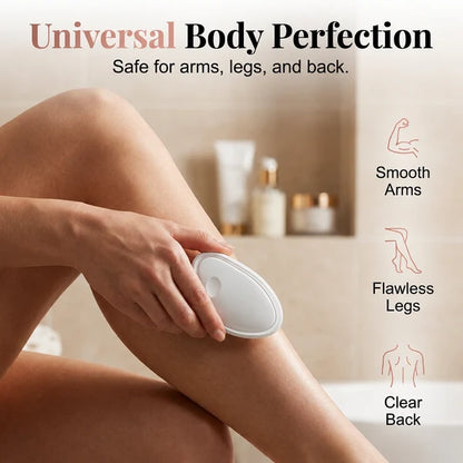 ✨50% OFF NOW! Palm‑Fit Hair Eraser for Quick At‑Home Grooming, Painless Crystal Hair Remover, Eco‑Friendly Reusable Physical Hair Removal Tool for Legs, Arms & Body