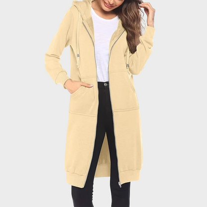 Women Casual Zip up Fleece Hoodies