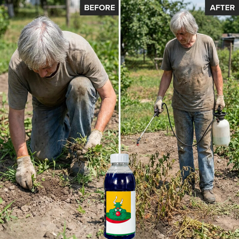 Destroy Stubborn Weeds Within 24 Hours