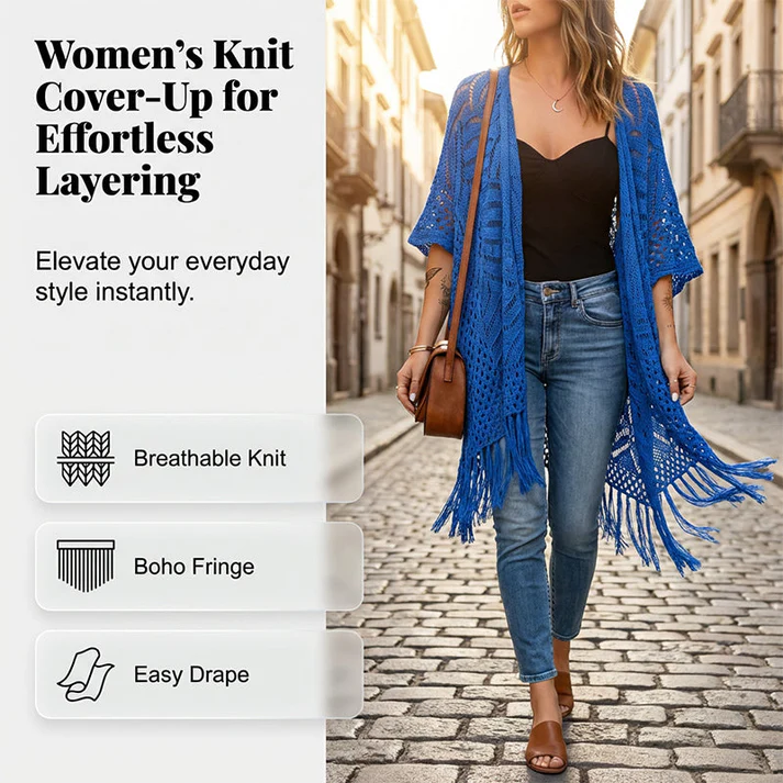 Women's Lightweight Knit Cardigan