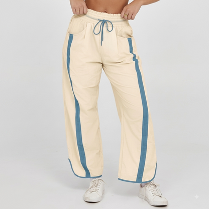 Women's Loose Barrel Pants Quick Dry Lightweight Hiking with Pockets