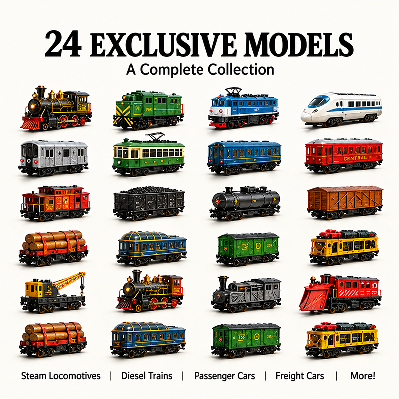 🚂Trains & Rail Vehicles Advent Calendar 2026