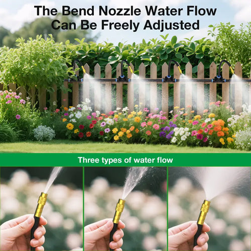 🔥2026 HOT SALE 49% OFF💗 360° Curved Garden Automatic Irrigation System