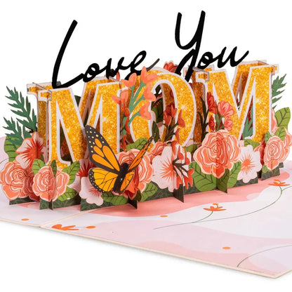 3D Butterfly Mother’s Day Pop-Up Card