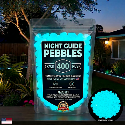 💥LAST DAY SALE 50%OFF💥🌈Colorful Glow-in-the-Dark Garden Stones