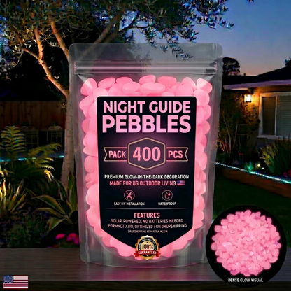 💥LAST DAY SALE 50%OFF💥🌈Colorful Glow-in-the-Dark Garden Stones