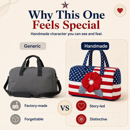 Craftsman’s USA Quilted Duffle Bag