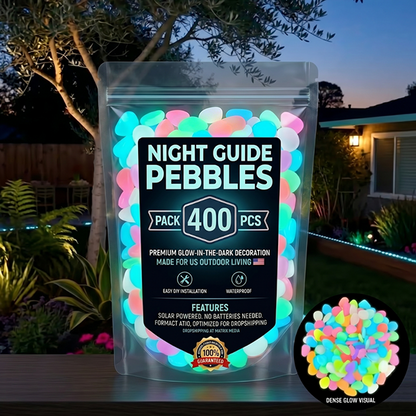 💥LAST DAY SALE 50%OFF💥🌈Colorful Glow-in-the-Dark Garden Stones