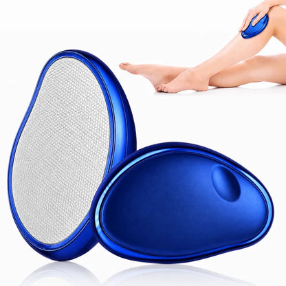 ✨50% OFF NOW! Palm‑Fit Hair Eraser for Quick At‑Home Grooming, Painless Crystal Hair Remover, Eco‑Friendly Reusable Physical Hair Removal Tool for Legs, Arms & Body