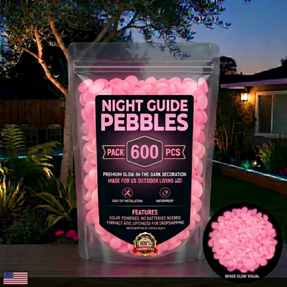 💥LAST DAY SALE 50%OFF💥🌈Colorful Glow-in-the-Dark Garden Stones