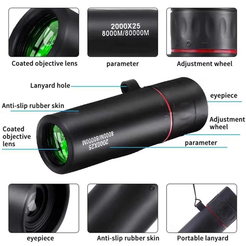 🔥Far-Reach High-Definition Optical single-tube telescope – Every Detail Stands Clear in Plain Sight