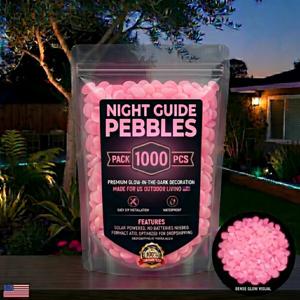 💥LAST DAY SALE 50%OFF💥🌈Colorful Glow-in-the-Dark Garden Stones