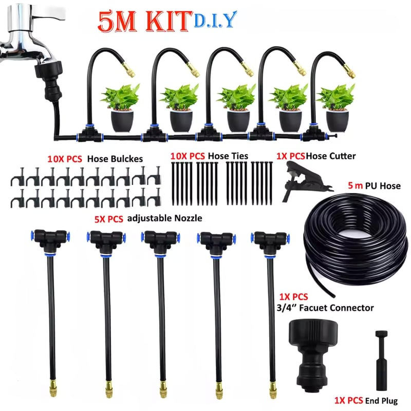 🔥2026 HOT SALE 49% OFF💗 360° Curved Garden Automatic Irrigation System