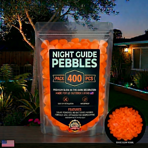 💥LAST DAY SALE 50%OFF💥🌈Colorful Glow-in-the-Dark Garden Stones