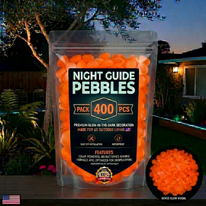 💥LAST DAY SALE 50%OFF💥🌈Colorful Glow-in-the-Dark Garden Stones