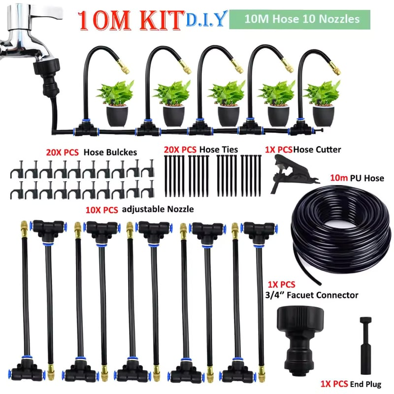 🔥2026 HOT SALE 49% OFF💗 360° Curved Garden Automatic Irrigation System