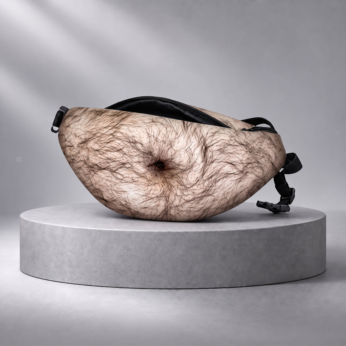 Funny Belly Bag – Realistic Big Belly Novelty Waist Bag