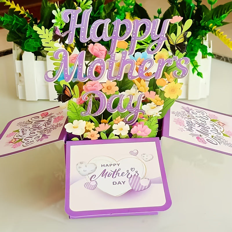 3D Butterfly Mother’s Day Pop-Up Card