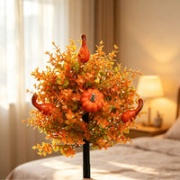 Halloween & Thanksgiving Pumpkin and Eucalyptus