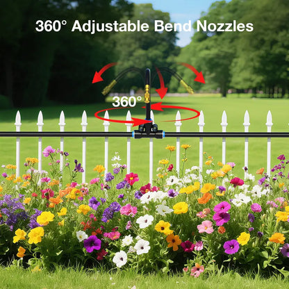 🔥2026 HOT SALE 49% OFF💗 360° Curved Garden Automatic Irrigation System