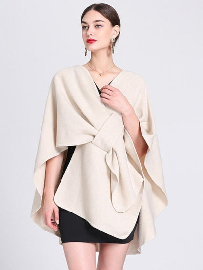 Women's Elegant Cape Shawl Wrap for Spring Fall Winter – Cozy, Chic & Effortless Style