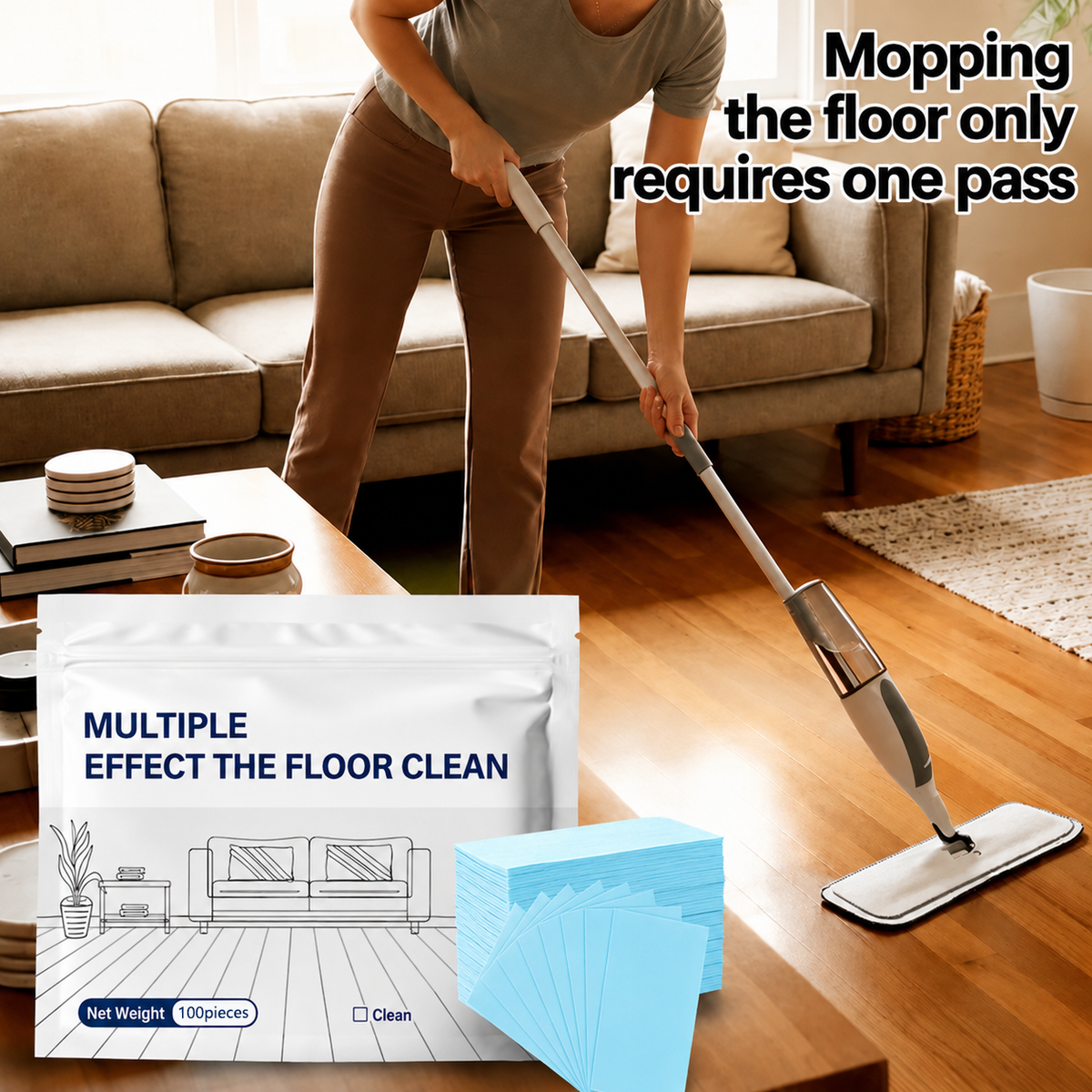 Multi-Surface Antibacterial Cleaner for Hardwood, Tile & Laminate