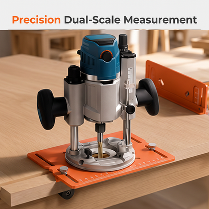 Tryzenviax Precision Wood Router Slotting Guide Bracket