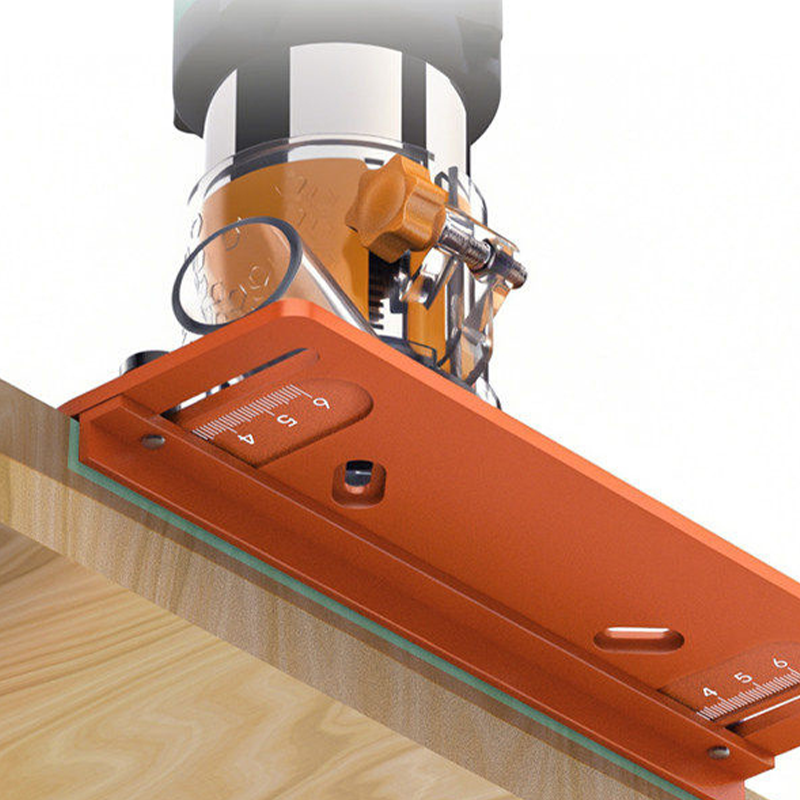 Tryzenviax Precision Wood Router Slotting Guide Bracket