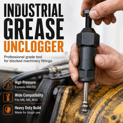 Tryzenviax Heavy Duty Grease Fitting Cleaner Unclog Tool